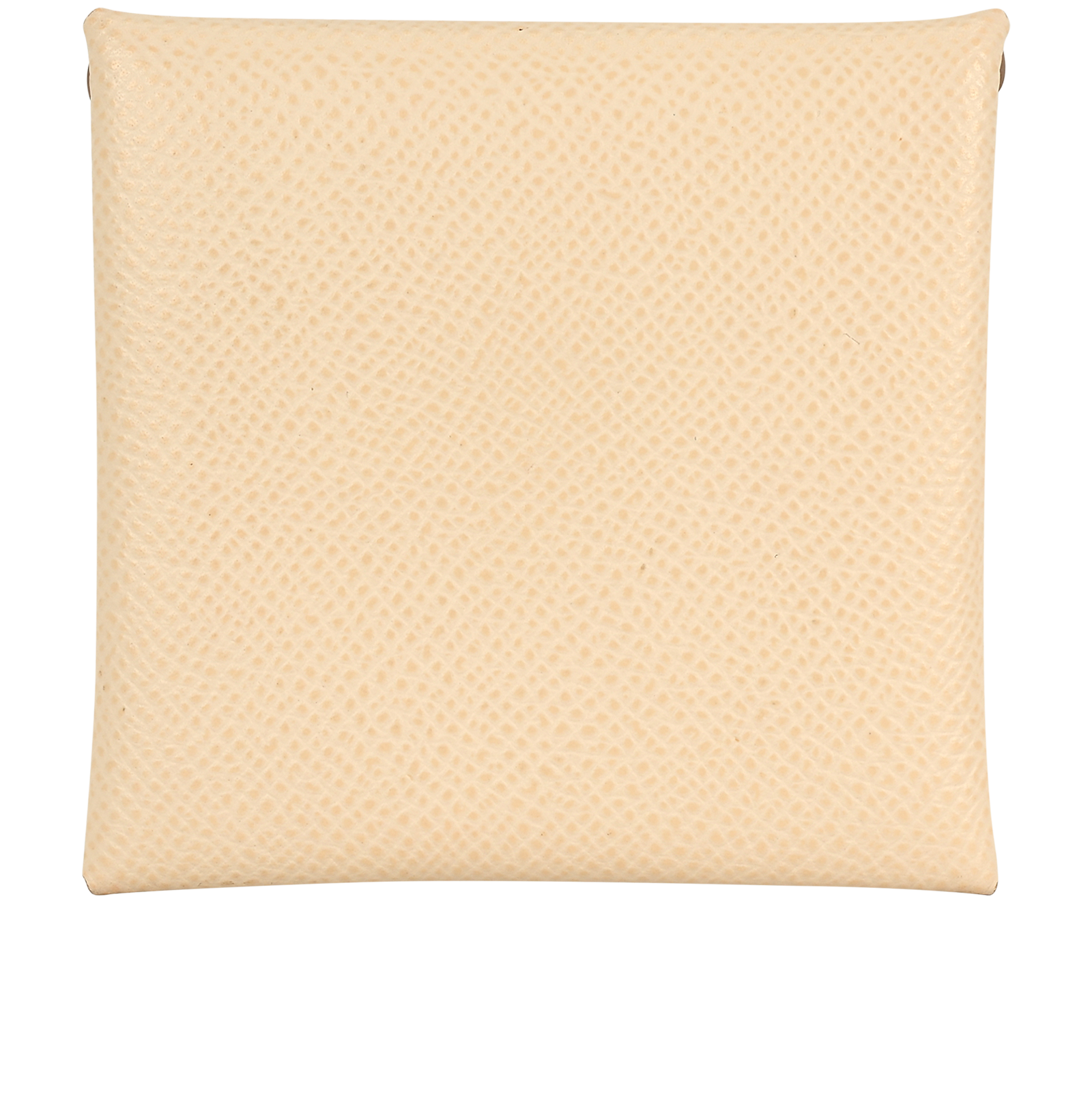 Hermes Batista Change Purse, &pound;140, Accessories, Cream, Leather, Back view